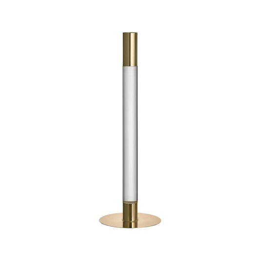 Orrefors, Lumiere Ljusstake 32 cm, Guld-Silvra Home