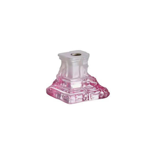 Kosta Boda, Rocky Baroque Ljusstake 9,5 cm, Spicy Rose-Silvra Home