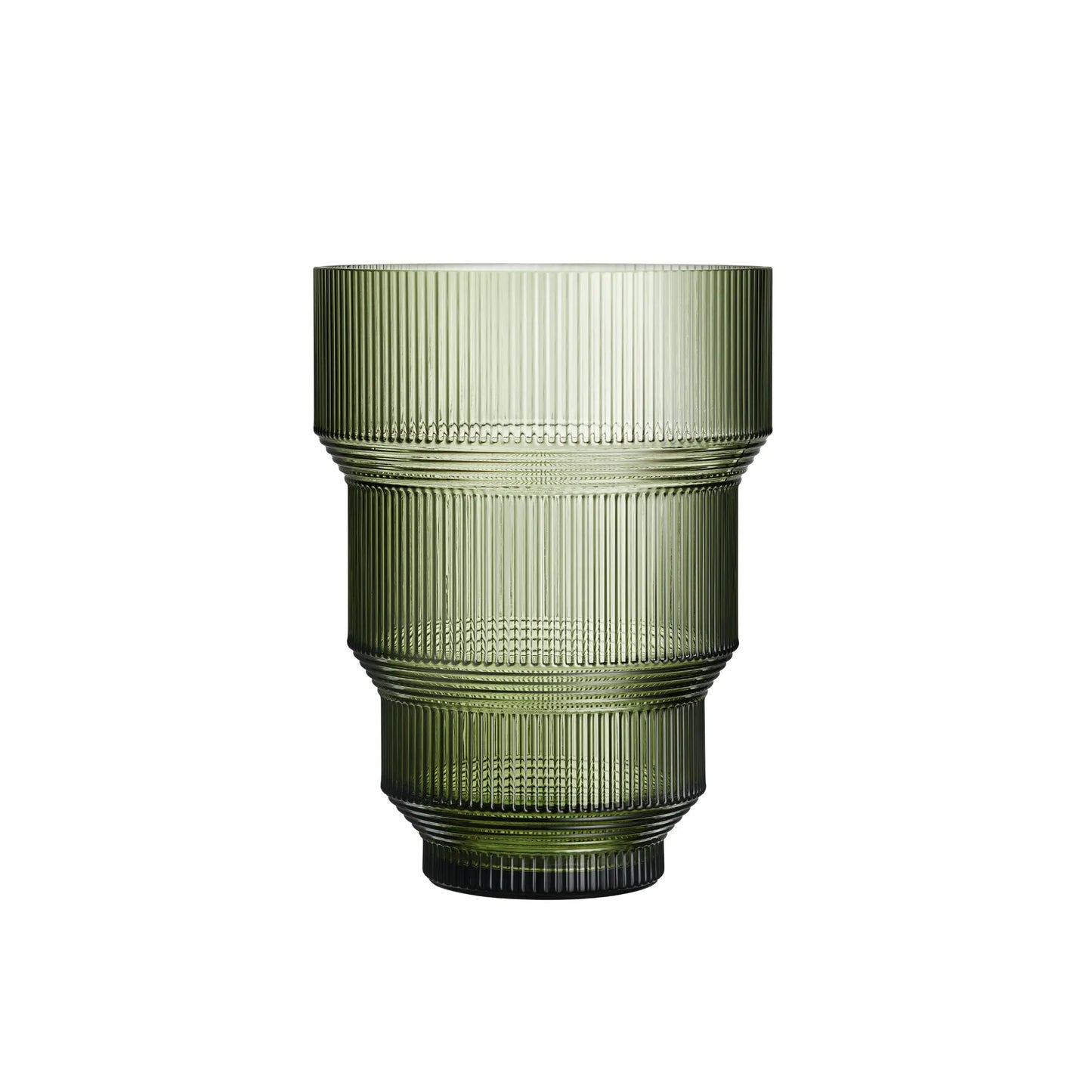 Kosta Boda, Pavilion Vas 25,9 cm, Grön-Silvra Home