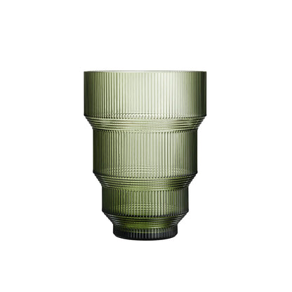Kosta Boda, Pavilion Vas 25,9 cm, Grön-Silvra Home