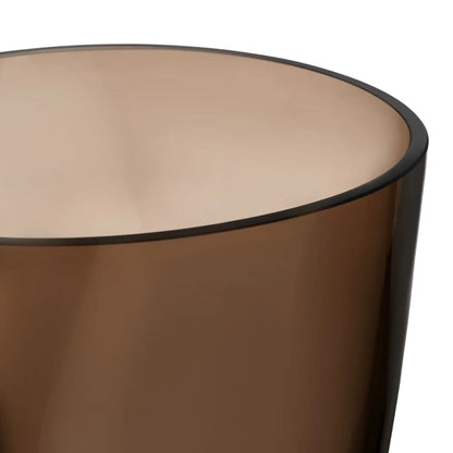 Orrefors, Squeeze Tulpanvas 18 cm, Rökbrun-Silvra Home