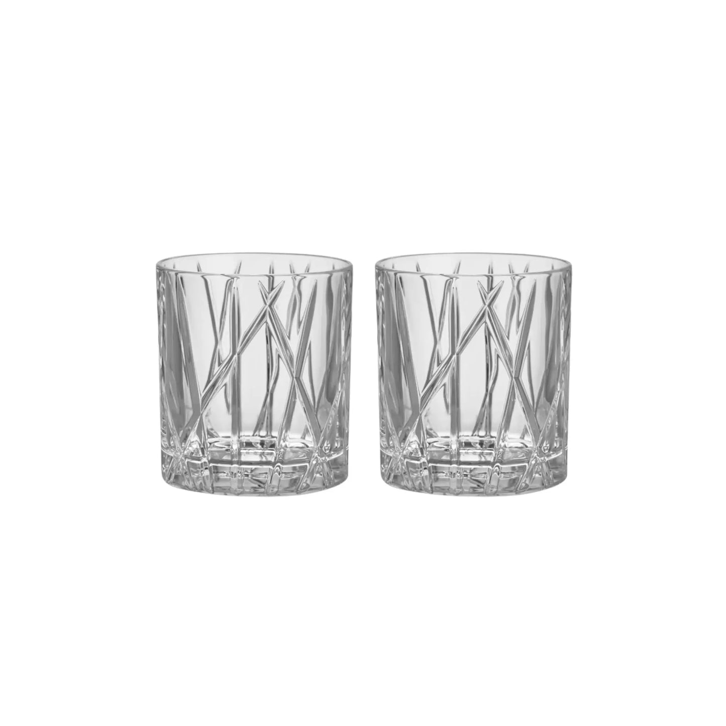 Orrefors, City Old Fashioned Glas 25 cl 2-Pack, Klar-Silvra Home