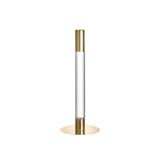 Orrefors, Lumiere Ljusstake 26,5 cm, Guld-Silvra Home