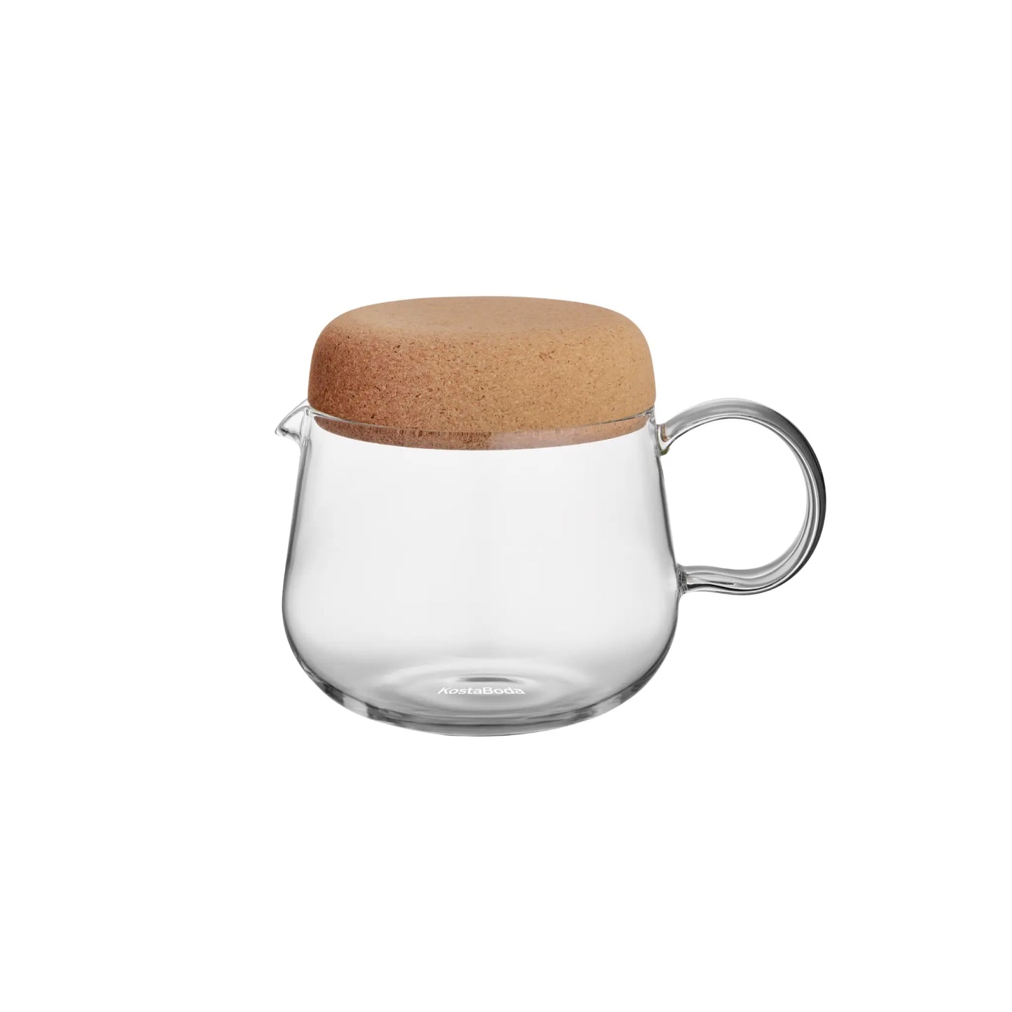Kosta Boda, Viva Tekanna med korklock 1,2 L, Klar-Silvra Home
