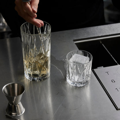 Orrefors, City Old Fashioned Glas 25 cl 2-Pack, Klar-Silvra Home