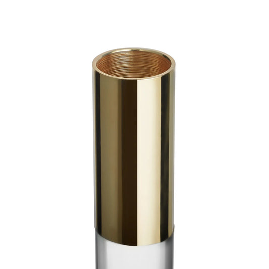 Orrefors, Lumiere Ljusstake 26,5 cm, Guld-Silvra Home
