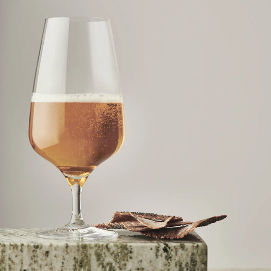 Orrefors, Pulse Ölglas 4-Pack 55 cl, Klar-Silvra Home