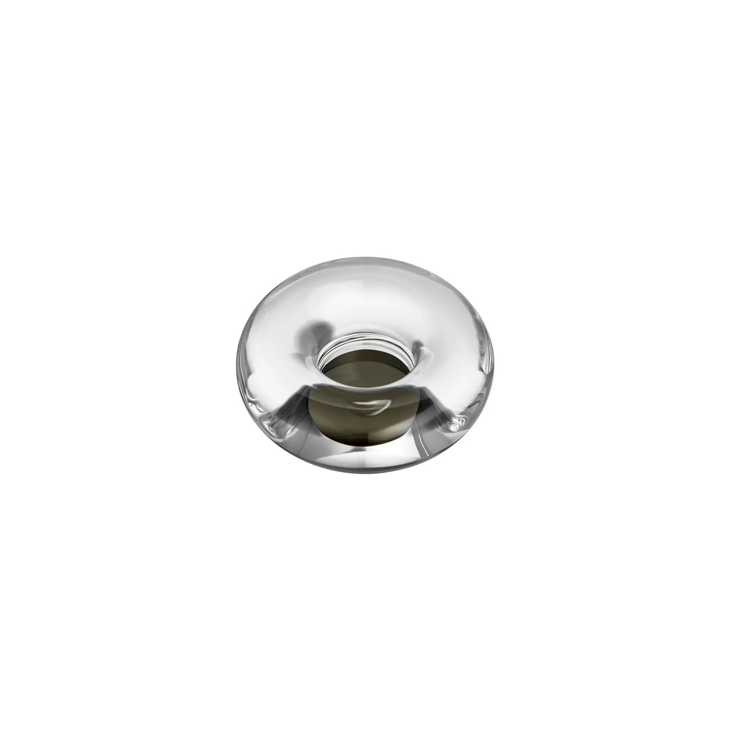 Kosta Boda, Orion Ljuslykta 6,3 cm, Grå-Silvra Home