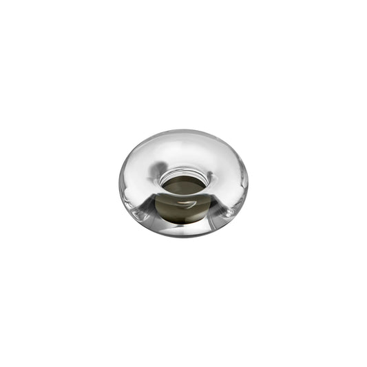 Kosta Boda, Orion Ljuslykta 6,3 cm, Grå-Silvra Home