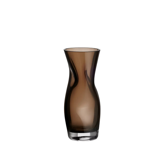 Orrefors, Squeeze Vas 23 cm, Rökbrun-Silvra Home