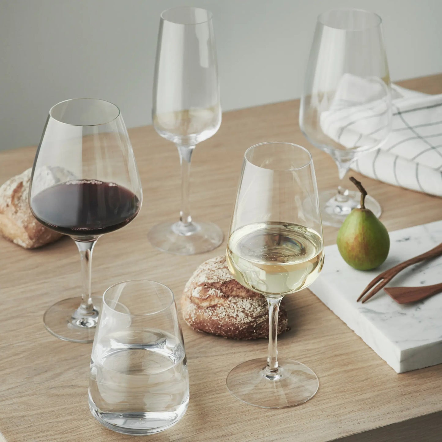 Orrefors, Pulse Vinglas 4-Pack 46 cl, Klar-Silvra Home