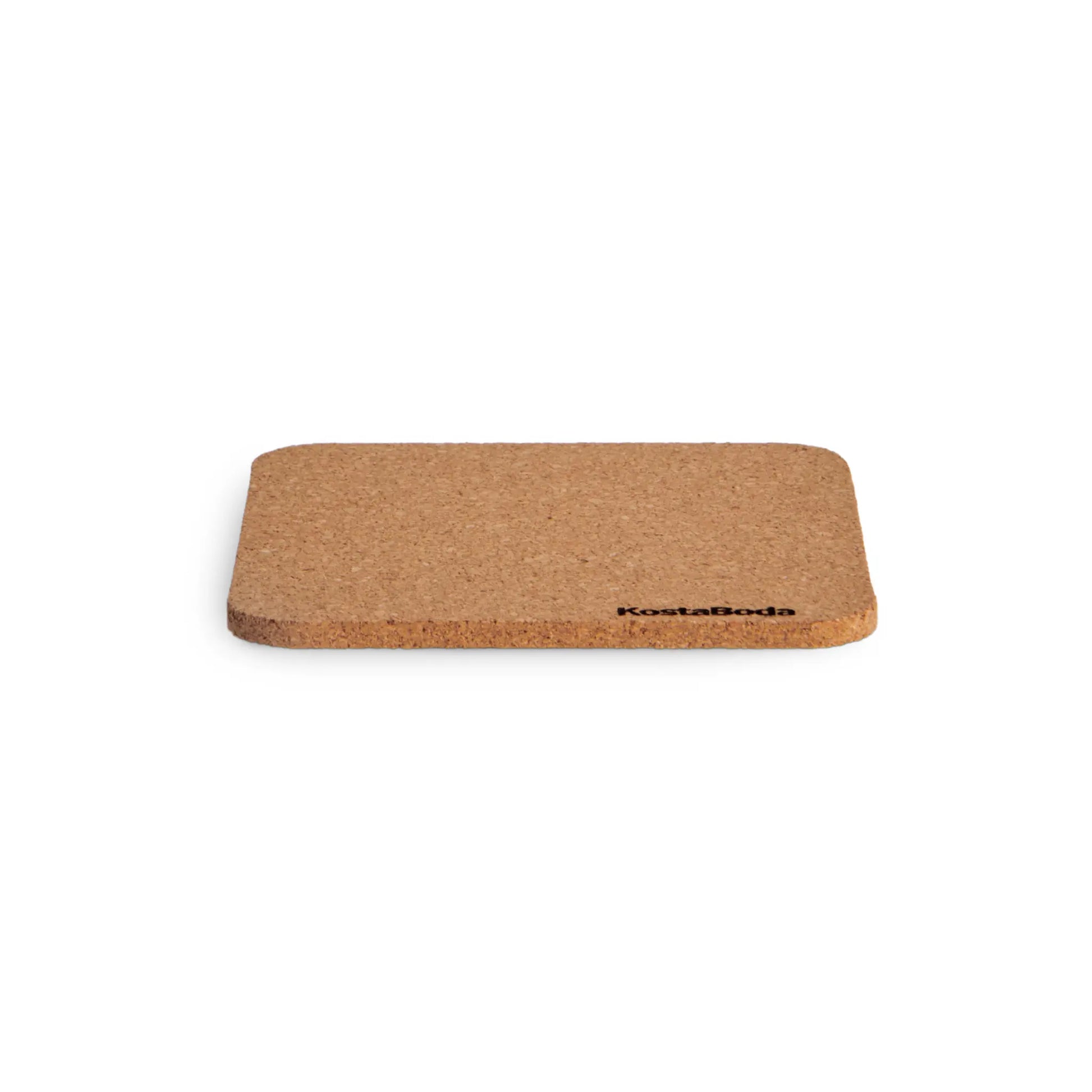 Kosta Boda, Viva Glasunderlägg 9,6x9,6 cm 4-Pack, Brun-Silvra Home