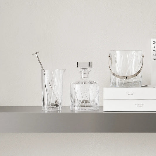 Orrefors, City Karaff 95 cl, Klar-Silvra Home