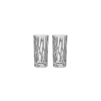 Orrefors, City Shotglas 5 cl 2-Pack, Klar-Silvra Home
