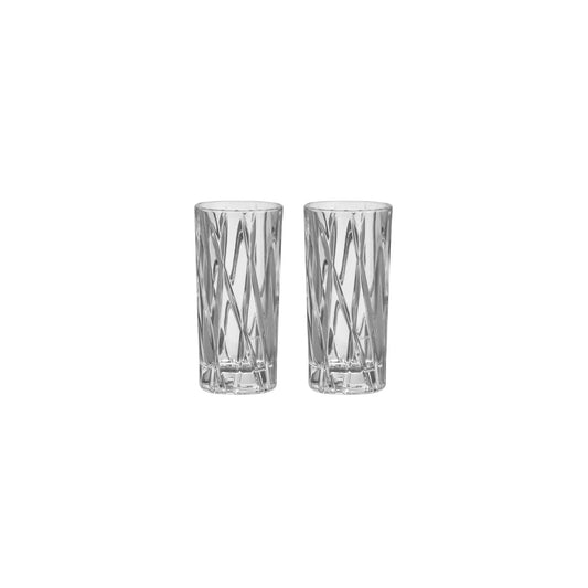 Orrefors, City Shotglas 5 cl 2-Pack, Klar-Silvra Home