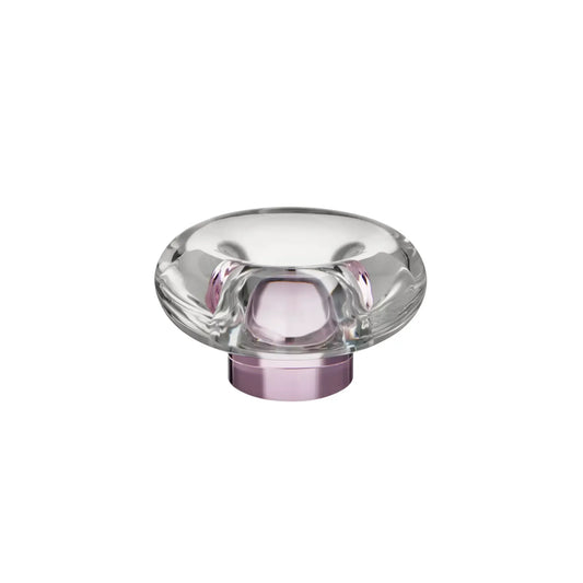 Kosta Boda, Orion Ljuslykta 6,3 cm, Rosa-Silvra Home