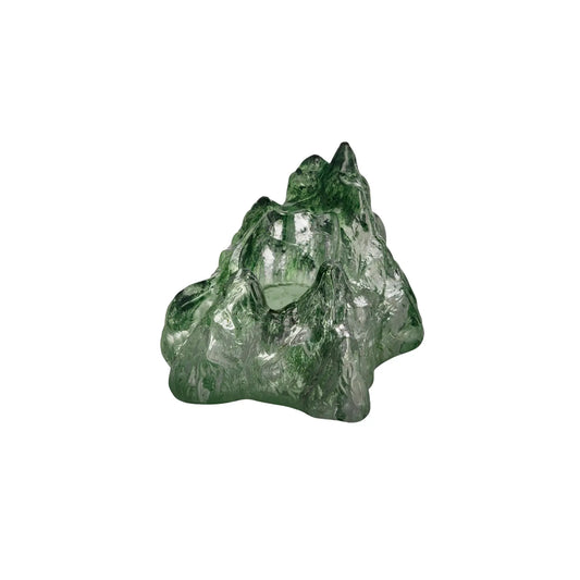 Kosta Boda, The Rock Ljuslykta Cirkulär 9,1 cm-Silvra Home