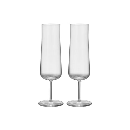 Orrefors, Informal Champagneglas 2-Pack 22 cl, Klar-Silvra Home