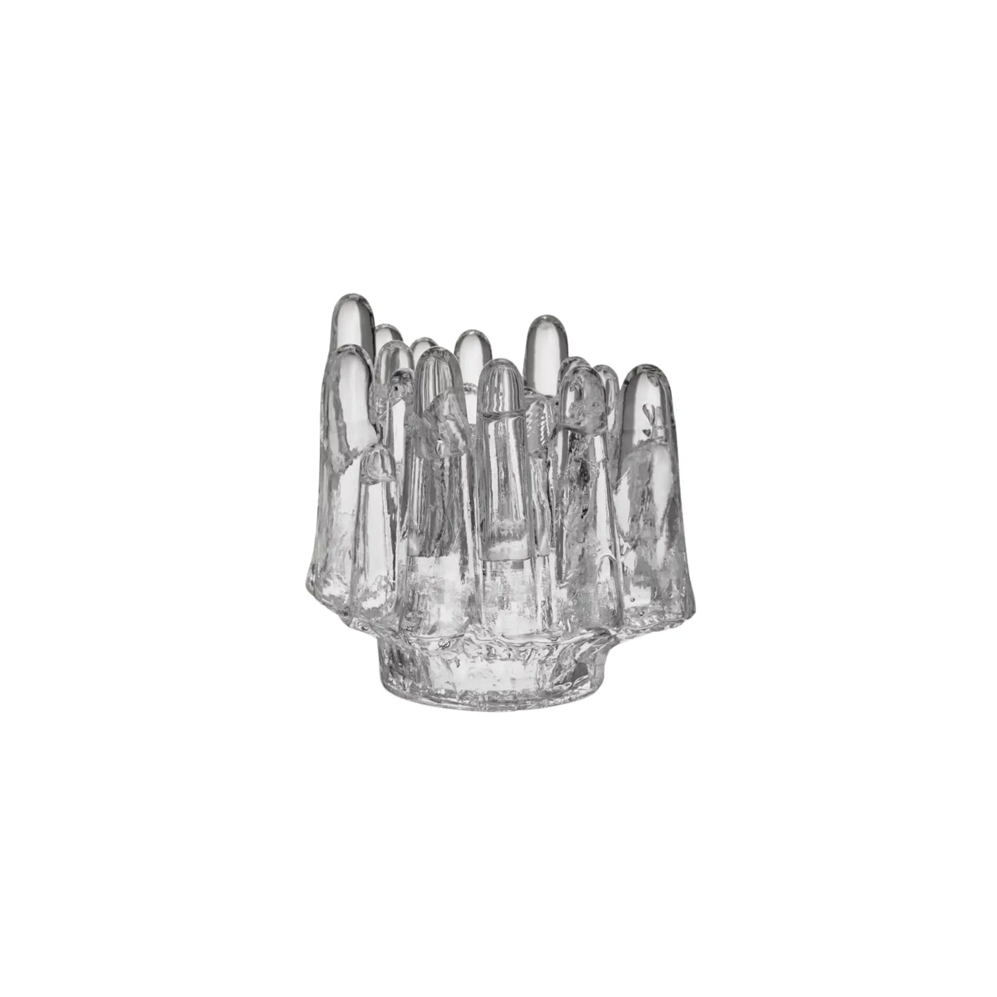 Kosta Boda, Polar Ljuslykta 11,2 cm, Klar-Silvra Home