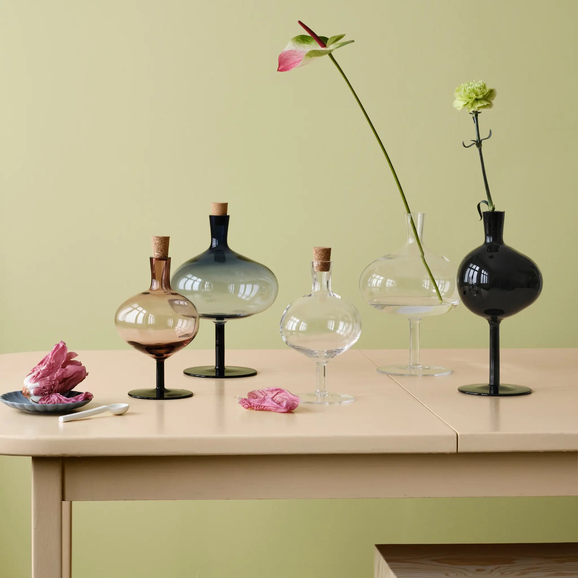 Kosta Boda, Bod Svart 30,6 cm, Svart-Silvra Home