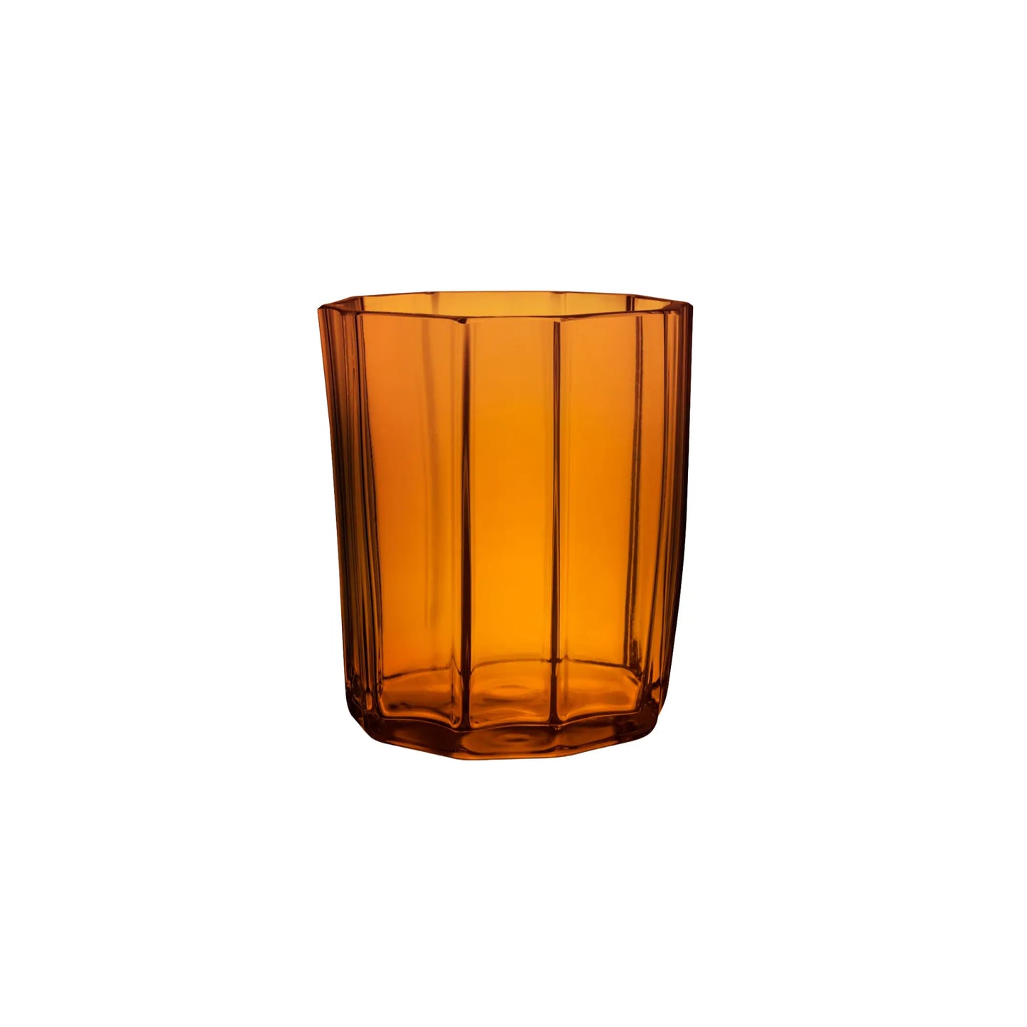 Orrefors, Reed Ljuslykta 8,5 cm, Bärnsten-Silvra Home