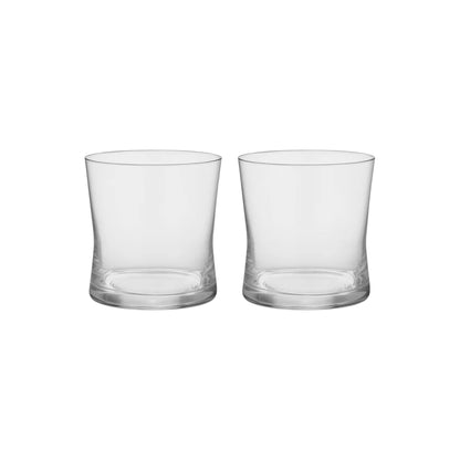 Orrefors, Grace Double Old Fashioned Glas 2-Pack 39 cl, Klar-Silvra Home