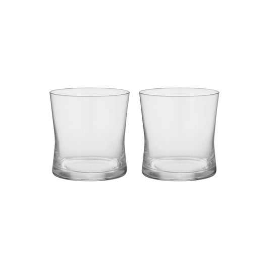 Orrefors, Grace Double Old Fashioned Glas 2-Pack 39 cl, Klar-Silvra Home