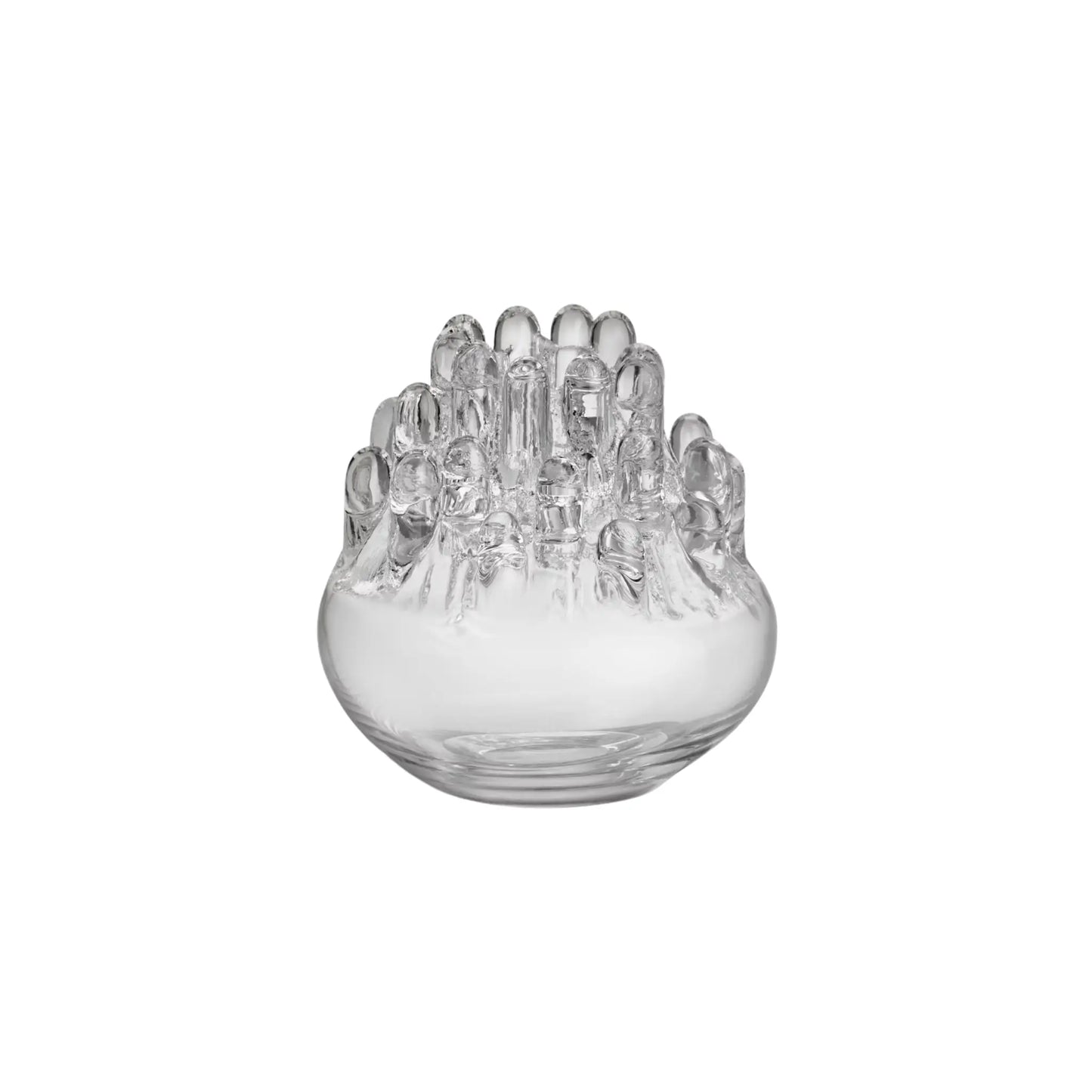 Kosta Boda, Polar Ljusstake Medium 20 cm, Klar-Silvra Home