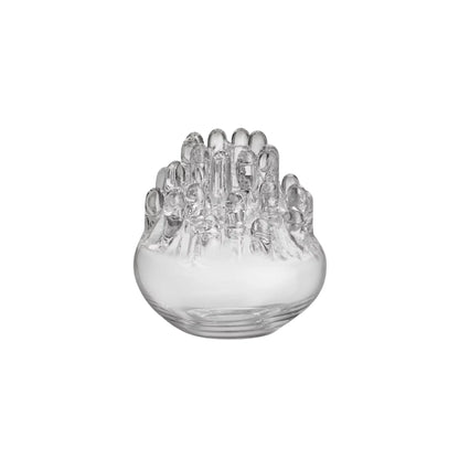 Kosta Boda, Polar Ljusstake Medium 20 cm, Klar-Silvra Home