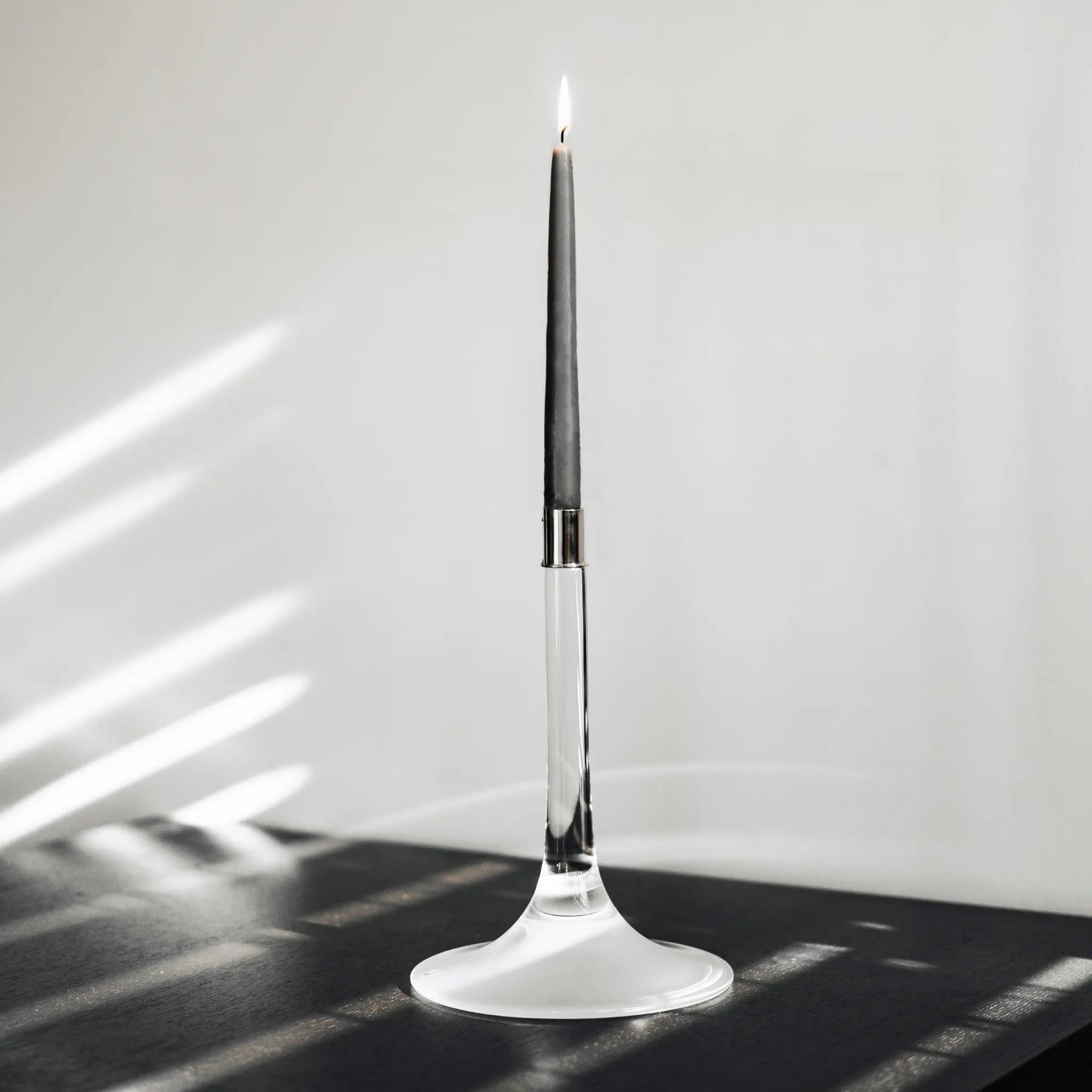 Orrefors, Cirrus Ljusstake 28,5 cm, Klar-Silvra Home