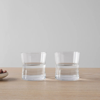 Orrefors, Grace Double Old Fashioned Glas 2-Pack 39 cl, Klar-Silvra Home