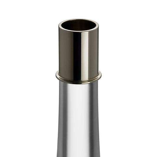 Orrefors, Cirrus Ljusstake 18,5 cm, Klar-Silvra Home