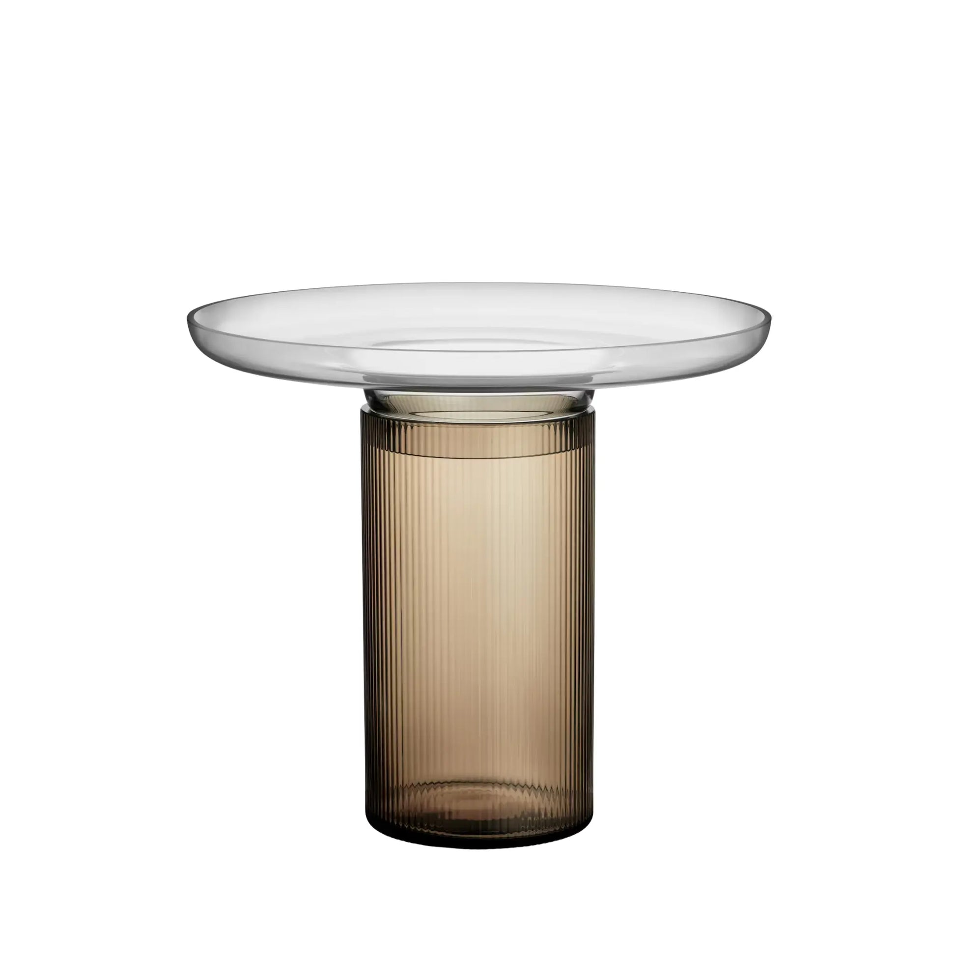 Orrefors, Ensemble Vas 22 cm, Brun/Grå-Silvra Home