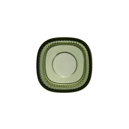 Orrefors, Magica Ljuslykta Super Circle 7 cm, Grön-Silvra Home