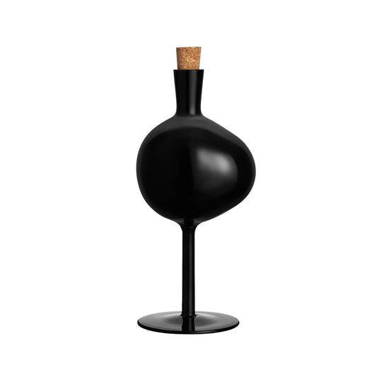 Kosta Boda, Bod Svart 30,6 cm, Svart-Silvra Home