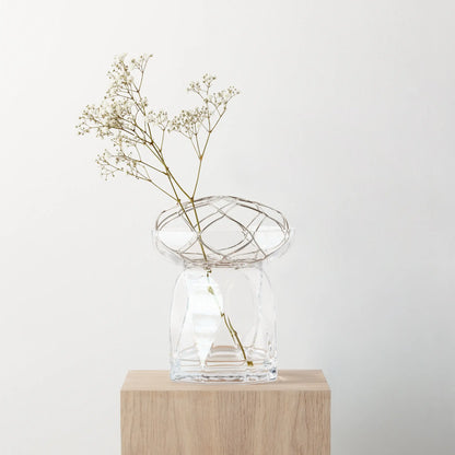 Orrefors, Bloom Vas 28,4 cm, Rostfritt Stål-Silvra Home