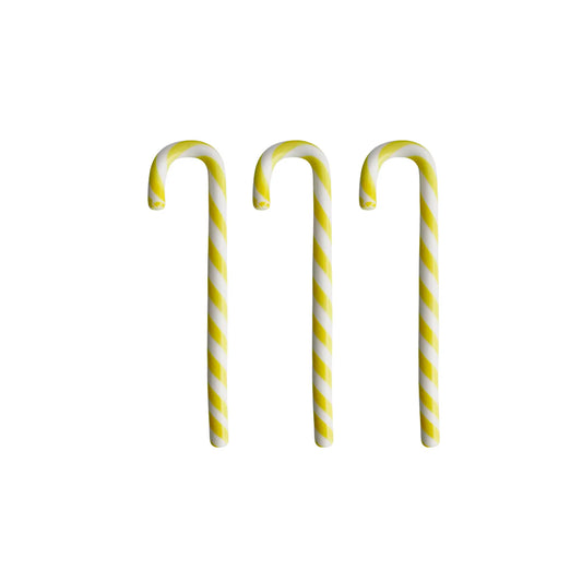 Kosta Boda, Polka Candy Cane Vit/gul 3-Pack-Silvra Home