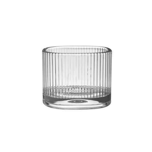Orrefors, Magica Ljuslykta Super Ellipse 7 cm, Klar-Silvra Home
