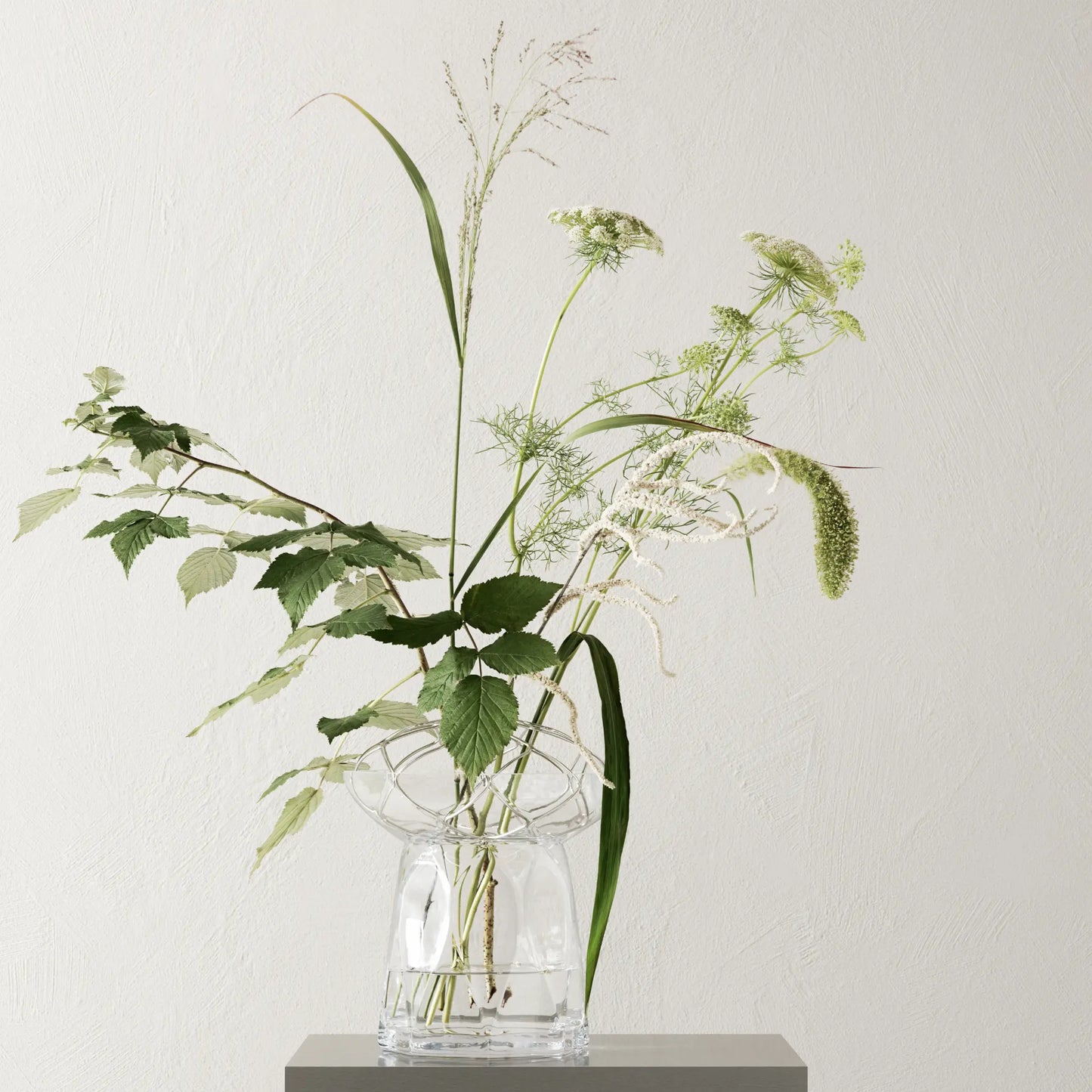 Orrefors, Bloom Vas 28,4 cm, Rostfritt Stål-Silvra Home