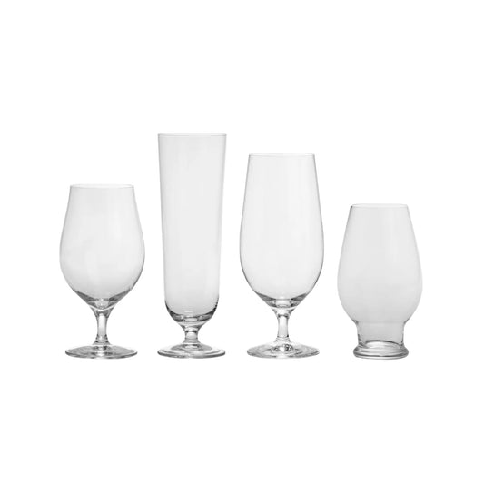 Orrefors, Beer Tasting Kit Inkluderar 4 olika ölglas, Klar-Silvra Home