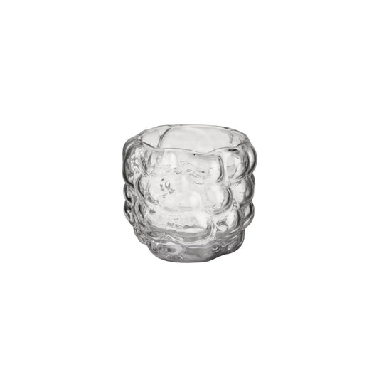 Kosta Boda, Moss Ljuslykta 7,3 cm, Klar-Silvra Home