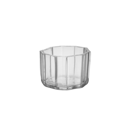 Orrefors, Reed Ljuslykta 4,5 cm, Klar-Silvra Home
