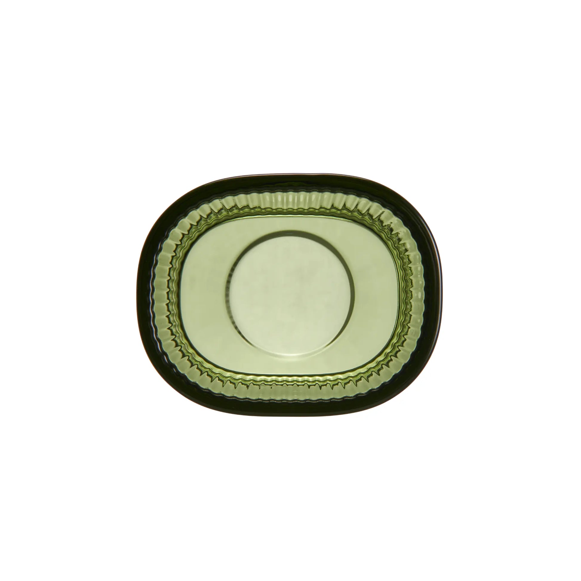 Orrefors, Magica Ljuslykta Super Ellipse 7 cm, Grön-Silvra Home