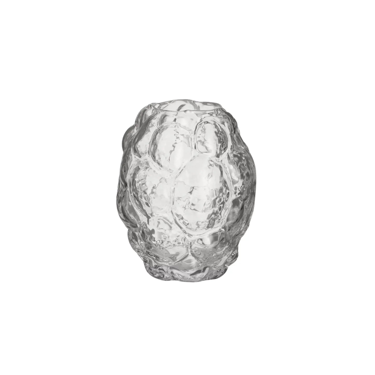 Kosta Boda, Moss Vas 11,5 cm, Klar-Silvra Home