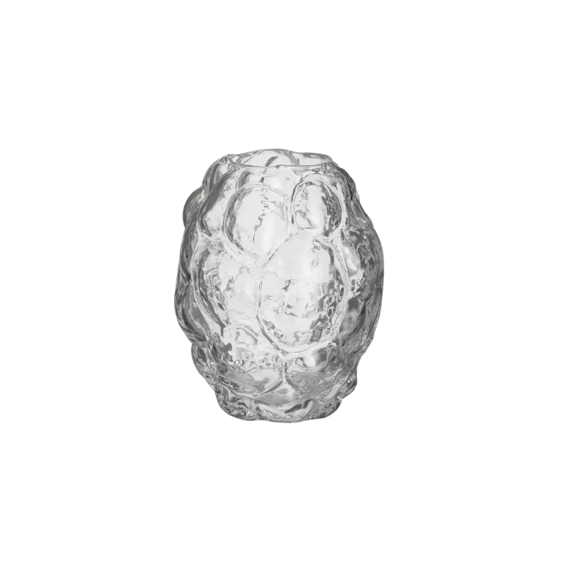 Kosta Boda, Moss Vas 11,5 cm, Klar-Silvra Home