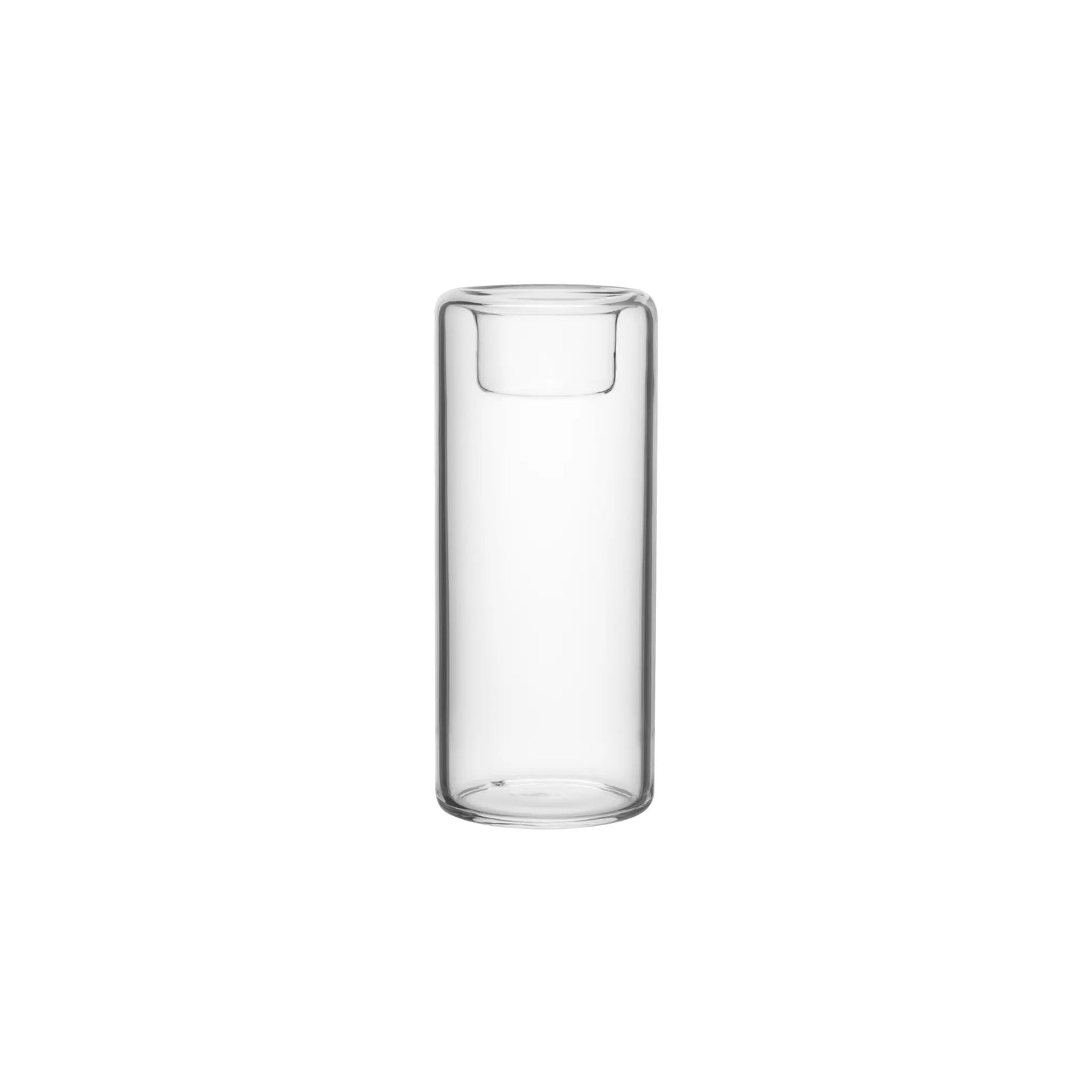 Kosta Boda, Happy Ljuslykta 3-pack 6,8, 10,5, 15 cm, Klar-Silvra Home
