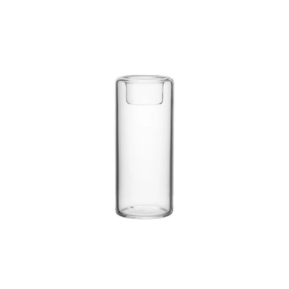 Kosta Boda, Happy Ljuslykta 3-pack 6,8, 10,5, 15 cm, Klar-Silvra Home