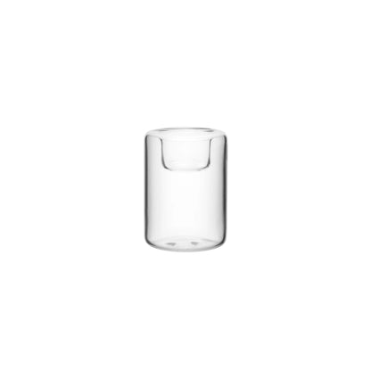 Kosta Boda, Happy Ljuslykta 3-pack 6,8, 10,5, 15 cm, Klar-Silvra Home
