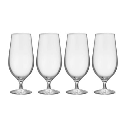 Orrefors, Beer Lager Ölglas 4-Pack 60 cl, Klar-Silvra Home