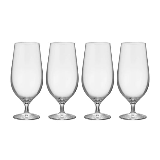 Orrefors, Beer Lager Ölglas 4-Pack 60 cl, Klar-Silvra Home